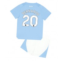 Dječji Nogometni Dres Manchester City Bernardo Silva #20 Domaci 2023-24 Kratak Rukav (+ Kratke hlače)